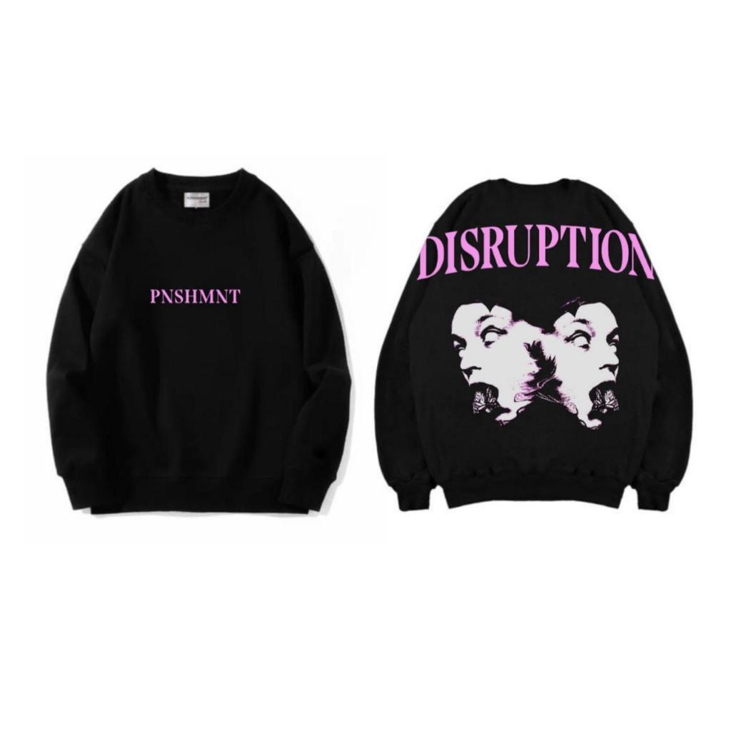 SWETER CREWNWCK DISRUPTION PUNISHMENT PRIA DAN WANITA DISRUPTION