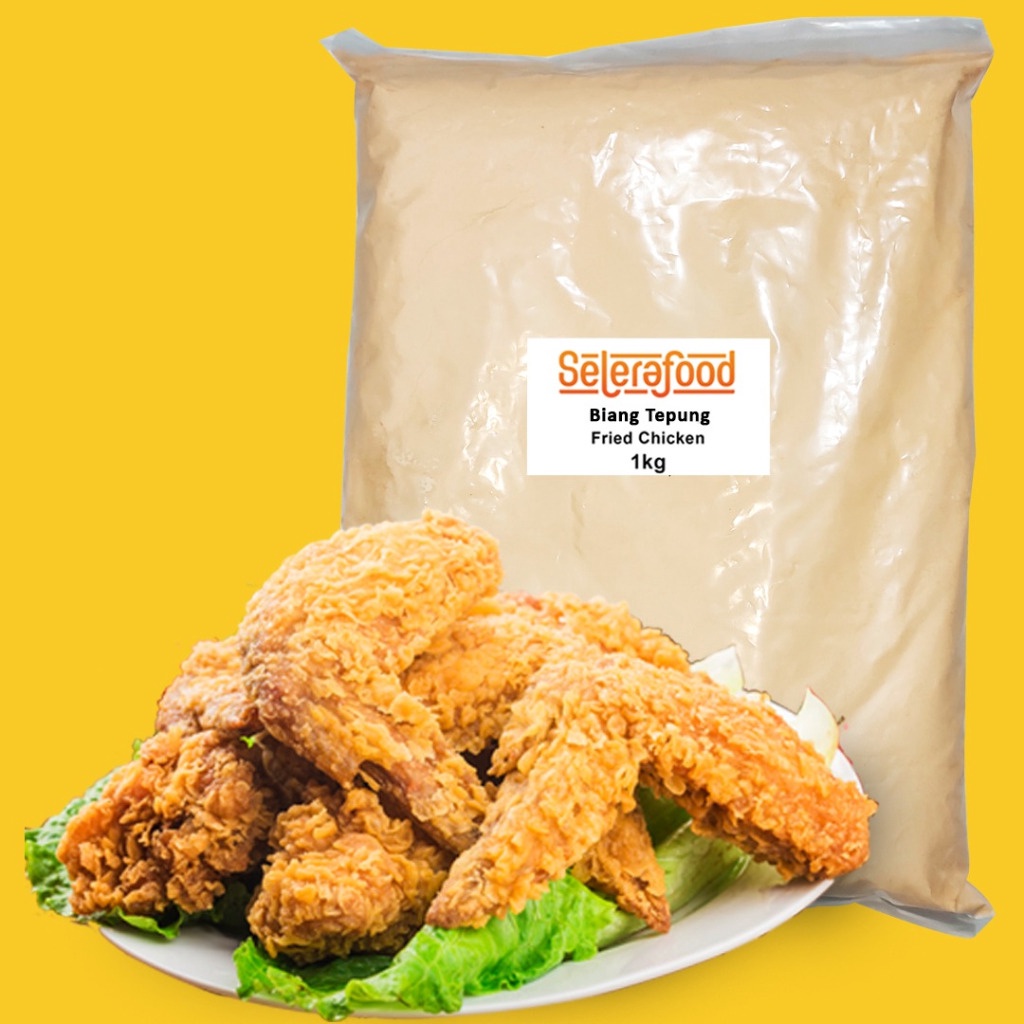 

Terlaris Biang Tepung Bumbu fried chicken premium 1kg merk Selerafood