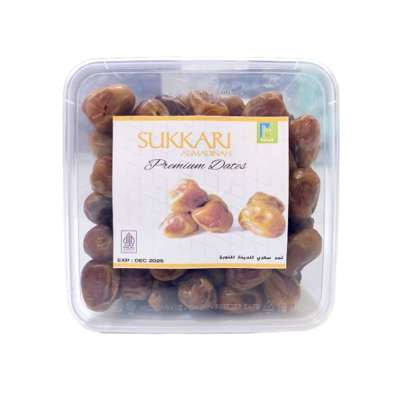 

Kurma Sukari Al Qassim Madinah Premium 1kg Kemasan Mika