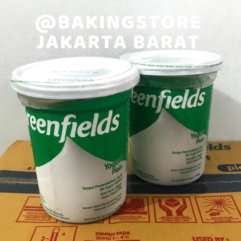 

Terlaris Greenfields Yogurt Plain Yoghurt Non Sugar 1 Kg