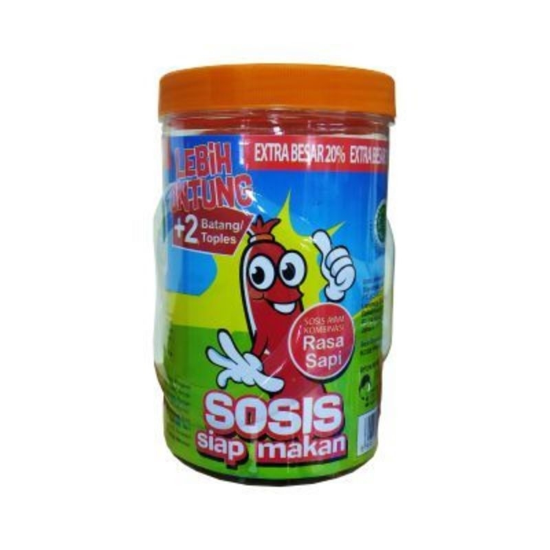 

SO NICE Sosis Sapi siap makan (1 toples/24+1pcs/21g)
