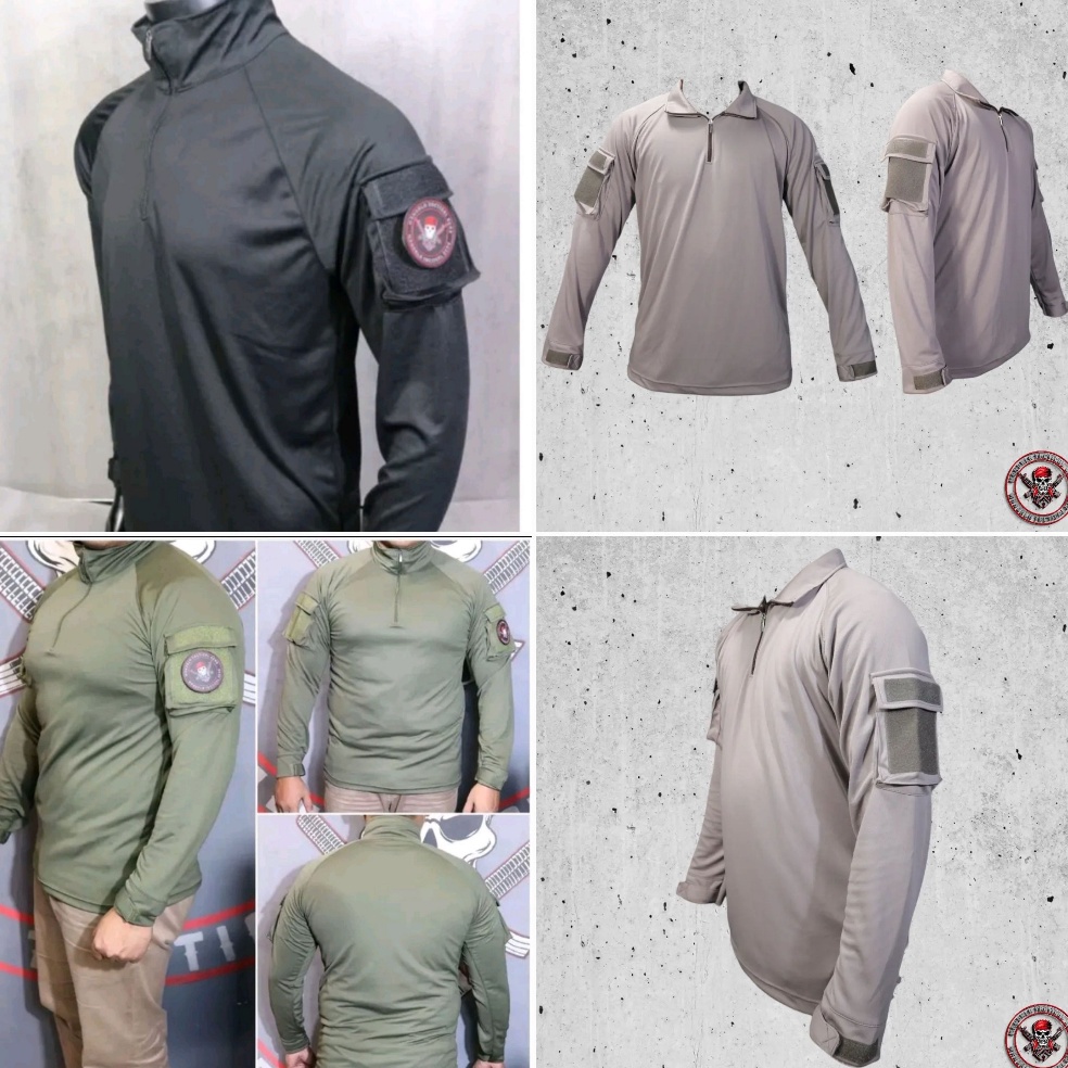 Sudah READY BDU JERSEY COMBAT FULL DRYFIT  BAJU TACTICAL COMBAT BDU DRYFIT