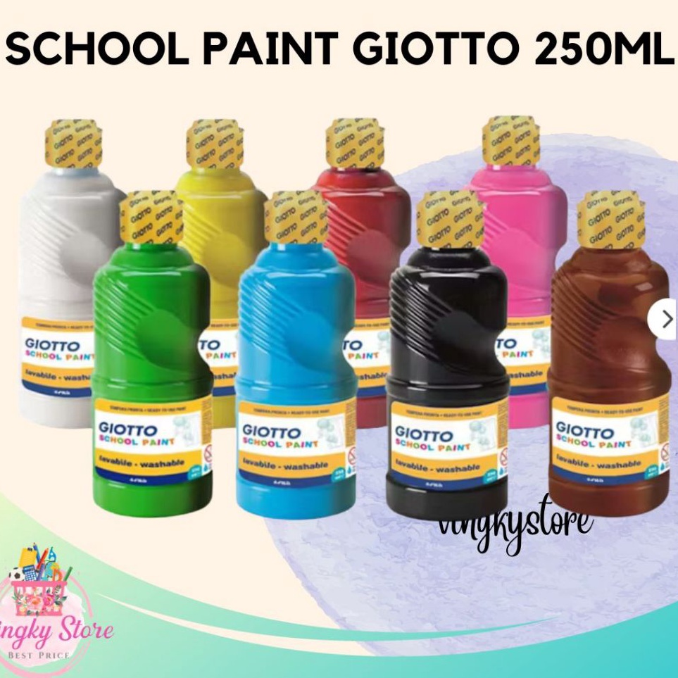 

Cat Warna School Paint Giotto 25 ml