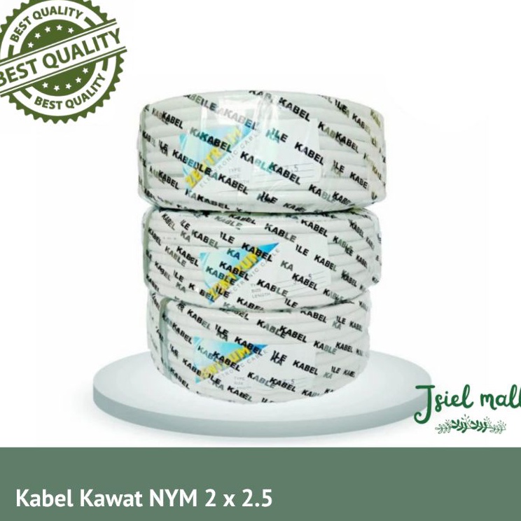 Praktis Kabel Listrik Kawat NYM 2 x 25 3 meter 2x25