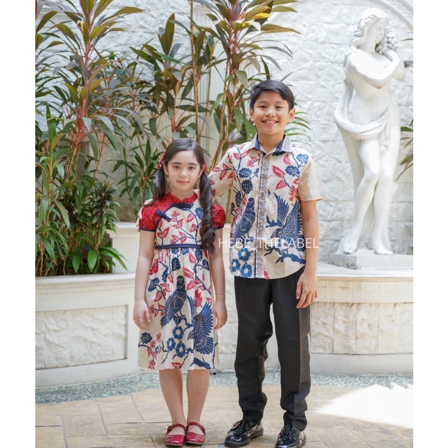 PALING AMPUH Akemi Kids Batik Cheongsam   Available Couple Dewasa  Anak