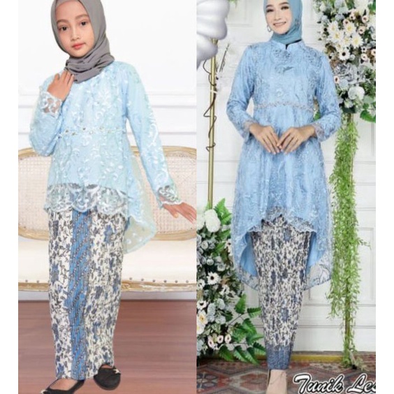 Terlaku OMSet Kebaya Sarimbit Kebaya ModernKebaya Lesti ibu AnakSetelan Kebaya Pesta Keluarga