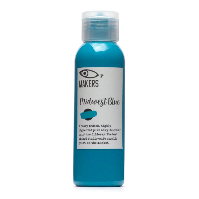

Midwest Blue Acrylic Paint 1ml by MAKERS