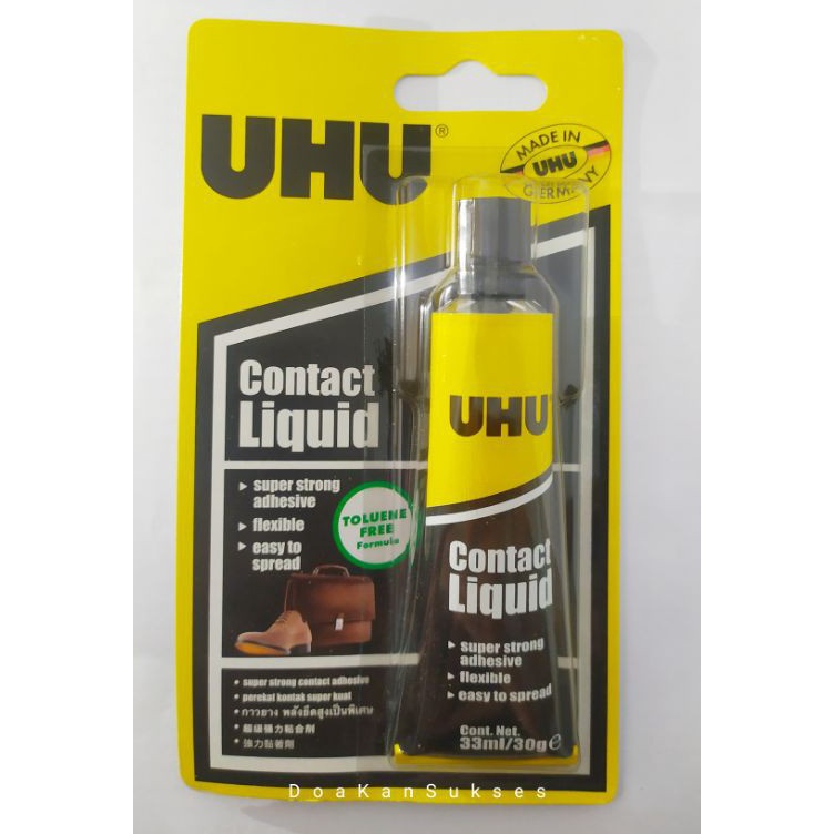 

Hot Sale UHU Household Contact d 33 ml Lem Sepatu Tas Kulit