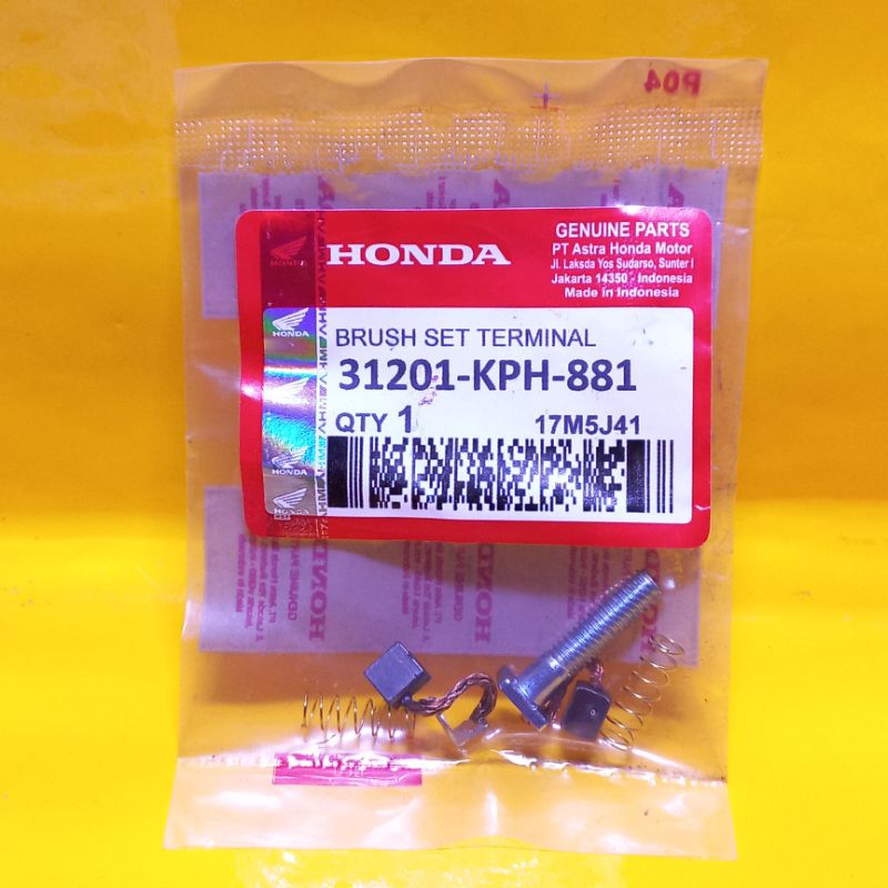 arang dinamo starter Honda Karisma Supra X 125