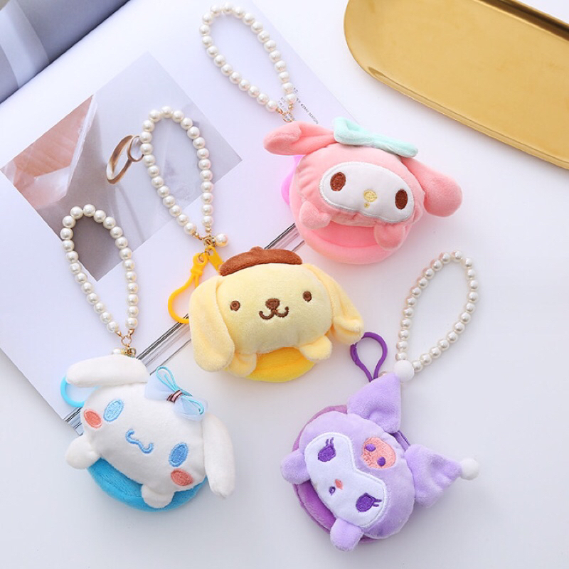 Dompet Koin Mini Sanrio / Gantungan Tas Boneka Anak Perempuan