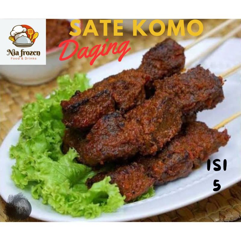 

sate komo daging / frozen