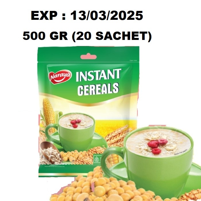 

NARAYA INSTANT CEREALS MINUMAN SEREAL 500GR