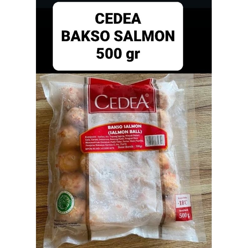 

BAKSO SALMON CEDEA 500 GR
