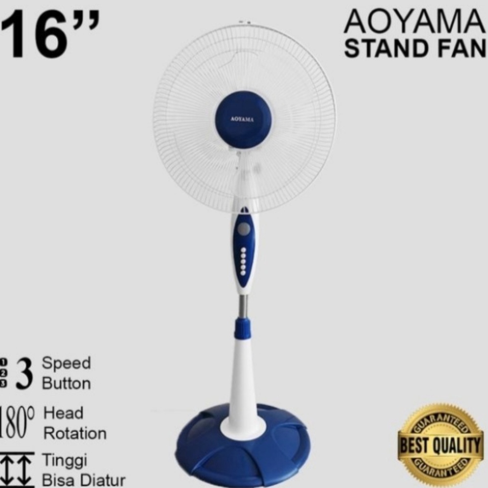 AOYAMA KIPAS ANGIN BERDIRI AOYAMA 16 INCH