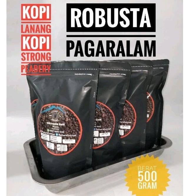 

Kopi lanang, Kopi Strong, Peabaerry Robusta Berat 500 gram