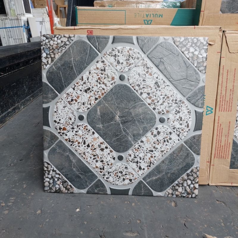 keramik mulia 40x40 elgon gris