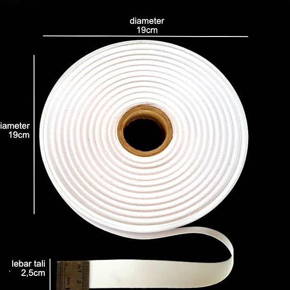 

Revolutionary Bahan Tali Tissue 25cm Lanyard Id Card Roll Bahan Tali Pita Tisue ID Card Sublim Printing Gantungan Id Card Tisu 25cm