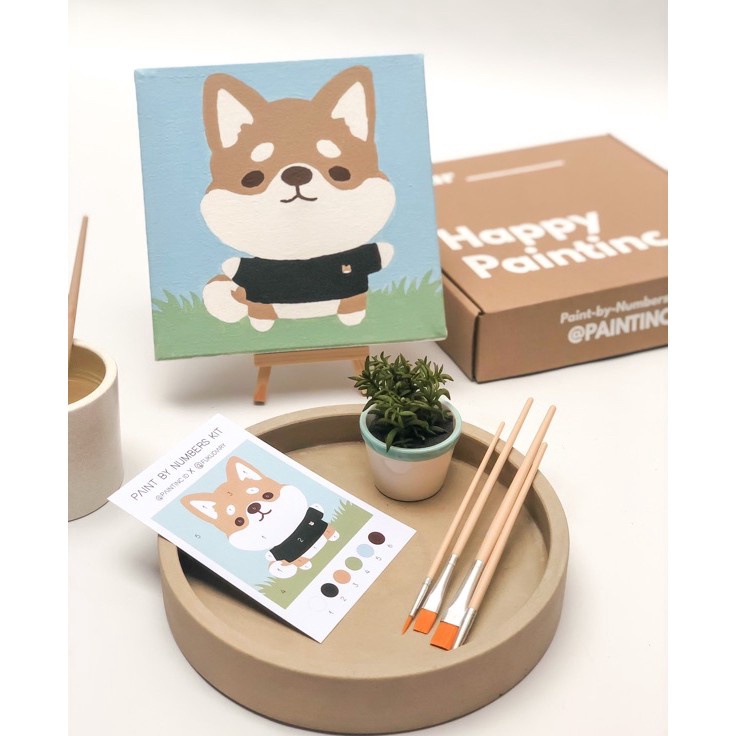 

Paint by Numbers Kit Paintinc ID X Fukudiary Painting Kit Paint by Number Gifts