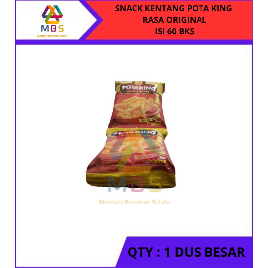 

HARGA 1 DUS ISI 60 BUNGKUS SNACK KERUPUK STIK KENTANG GORENG POTAKING RASA ORIGINAL