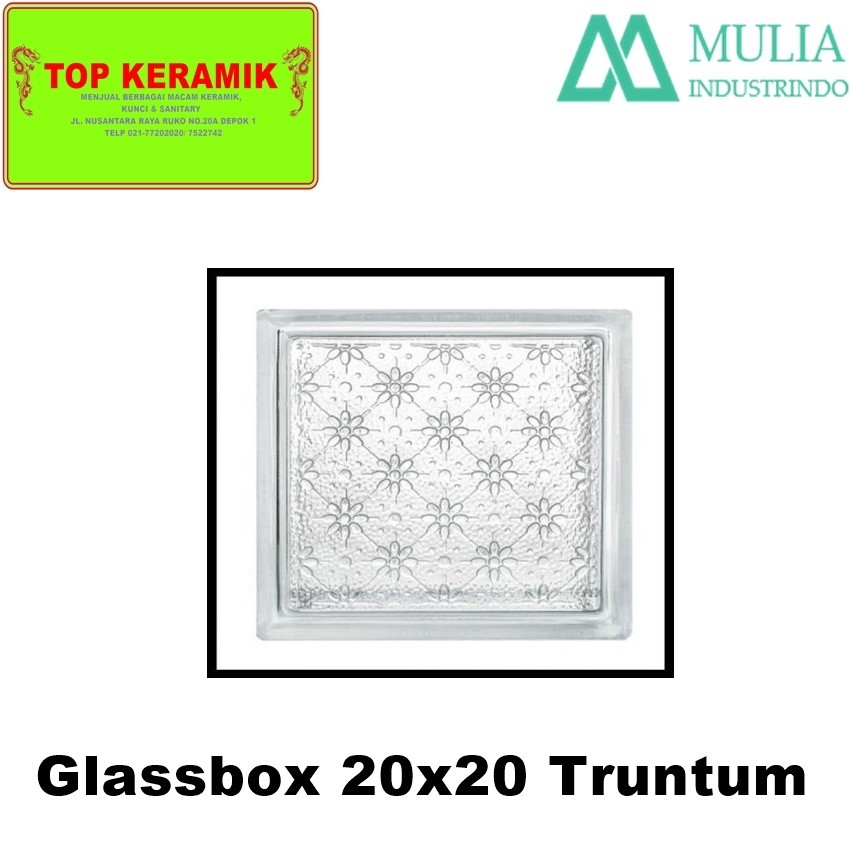 Mulia Glass Block Batik Truntum
