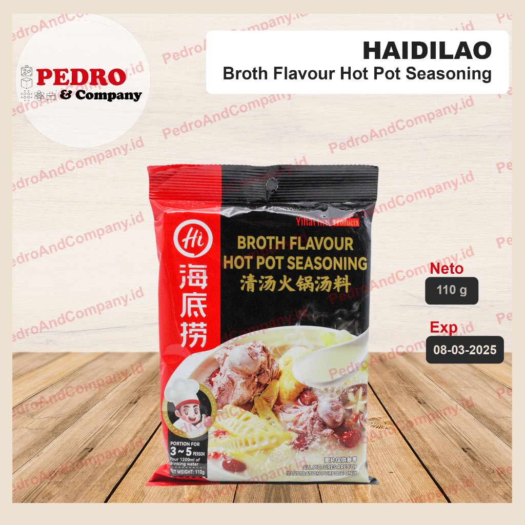 

HaiDiLao - Broth flavor hotpot seasoning/ bumbu kuah hotpot (110 gr)