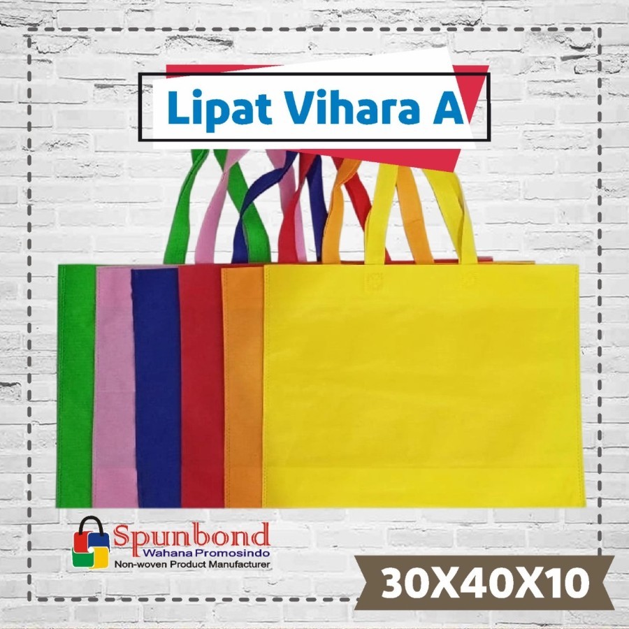 

Tas Spunbond Lipat Vihara A (30 X 40 X 10 )