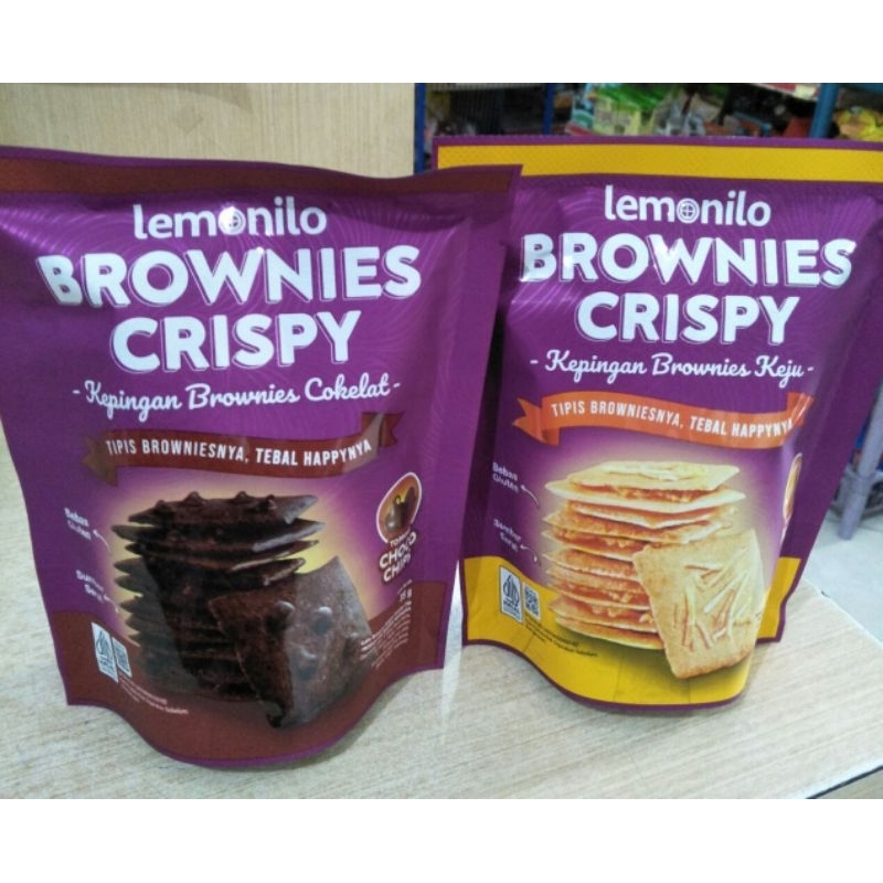 

Lemonilo Brownies Crispy 40 gram coklat-keju