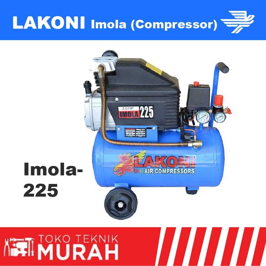 Compressor Kompresor Angin Listrik 2hp Lakoni Imola 225