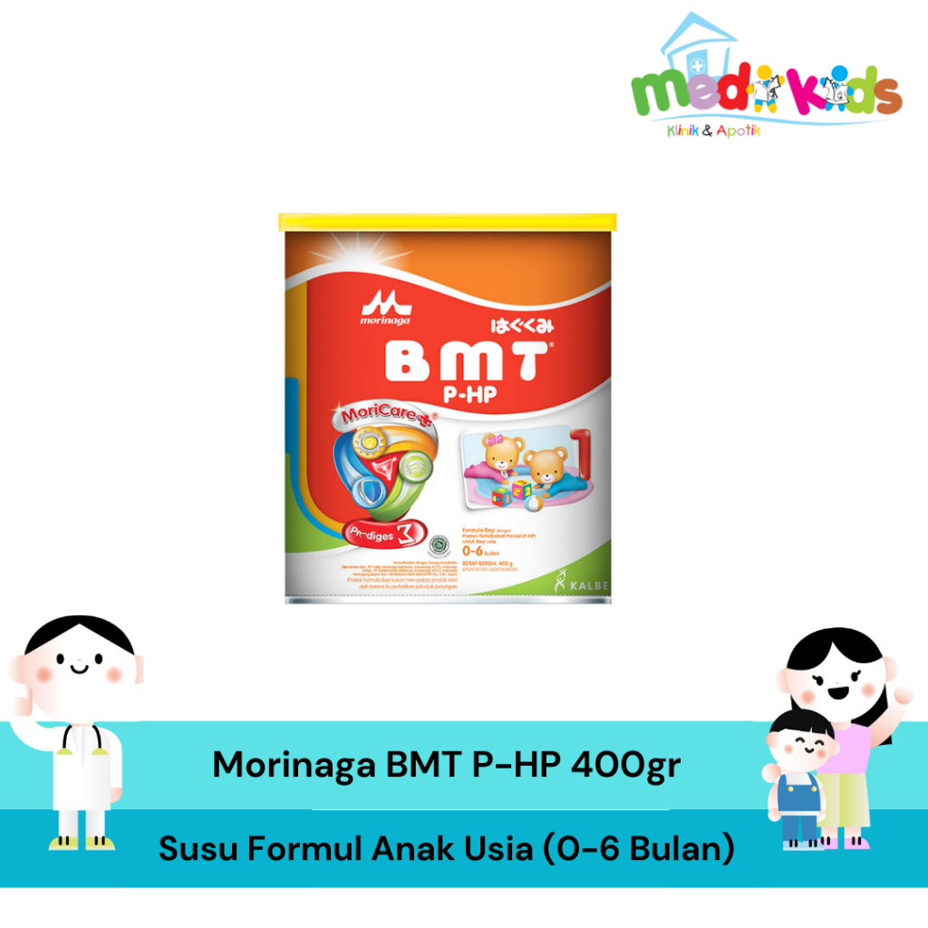 BMT PHP Morinaga 400 gram / P-HP 0-6 bulan 1 Susu Formula Tin