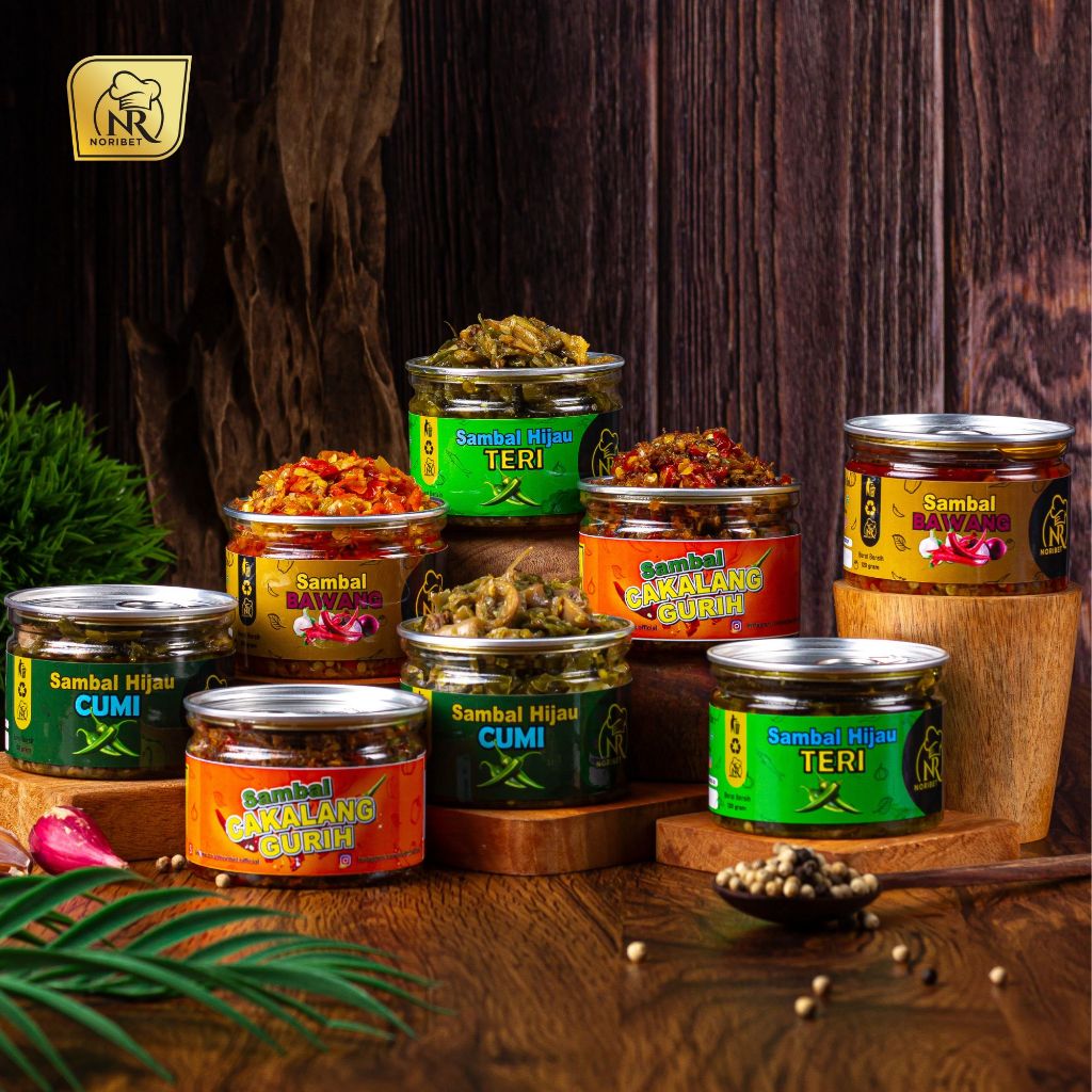 

NR Noribet Paket BEBAS 4 Set Sambal Bisa Pilih Varian