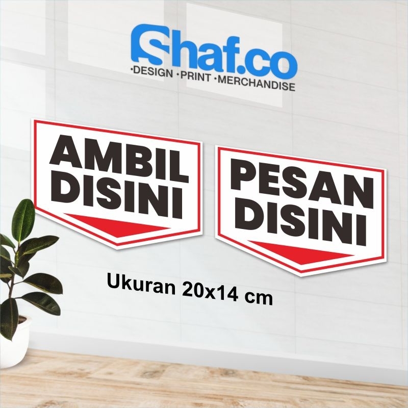 

STICKER PESAN DISINI/AMBIL DISINI KEREN