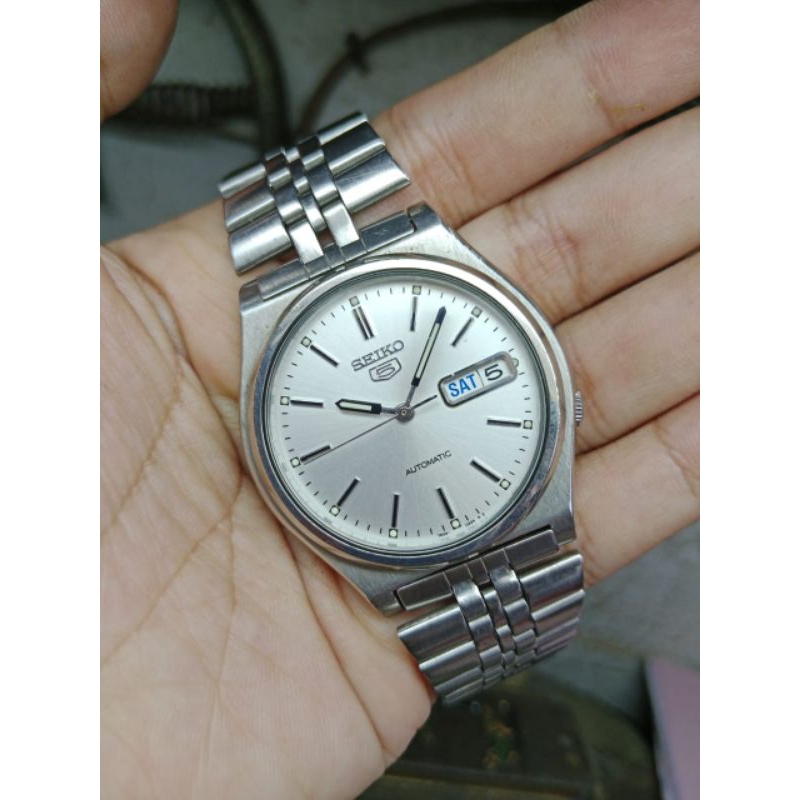 Jam tangan SEIKO 5 automatic original bekas/seiko 7s26 3170