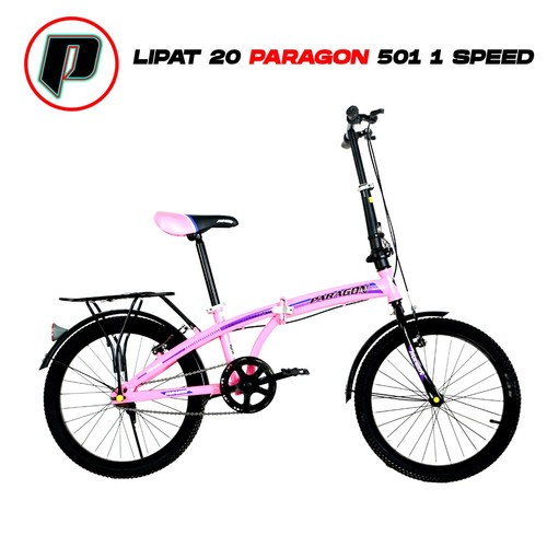SEPEDA LIPAT UKURAN 20 INCH PARAGON P501 SINGLE SPEED
