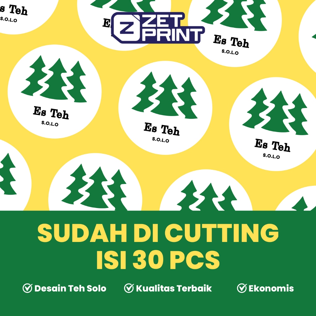 

STIKER ES TEH SOLO Murah Dan Cepat