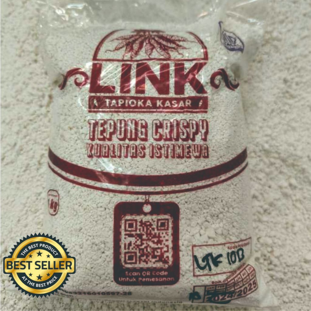 

TEPUNG CRISPY SHIHLIN / 1 Kg Tepung Tapioka Kasar / Tepung Shihlin Taiwan