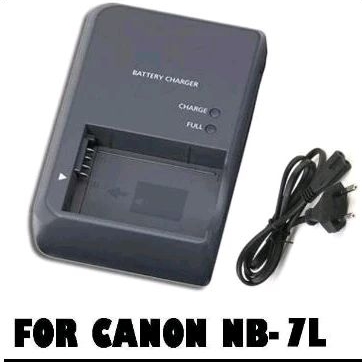 Charger Canon CB-2LZE For Baterai Canon NB-7L (Kamera Canon PowerShot G10, G11, G12, SX30)