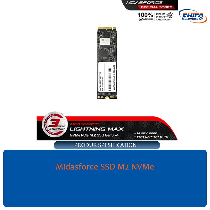 Midasforce SSD M2 NVMe