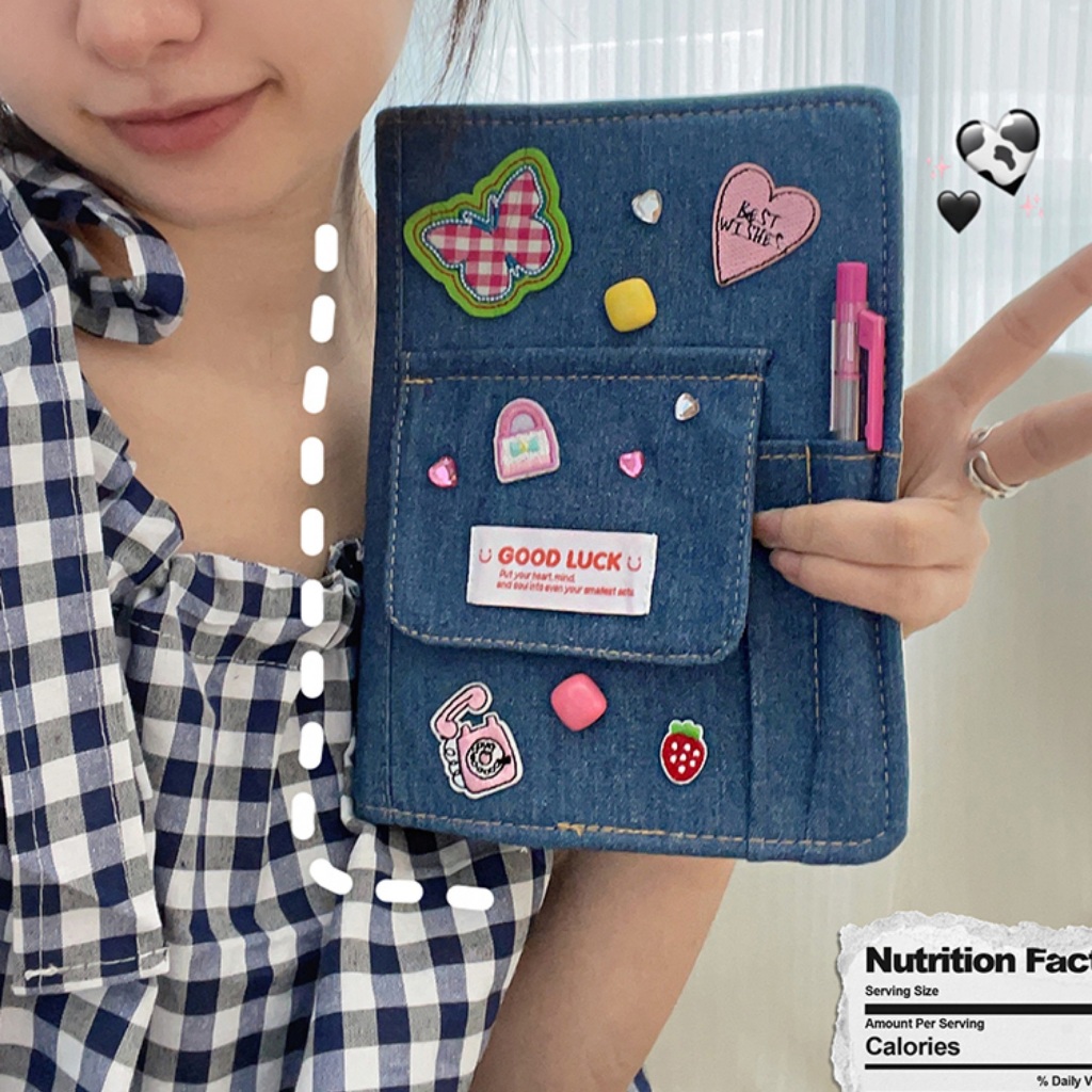 [] Binder A5 PC Album 80 Slots 1 sisi  Loose-leaf Polaroid 2r Kartu KPOP Idol Photo Card Storage