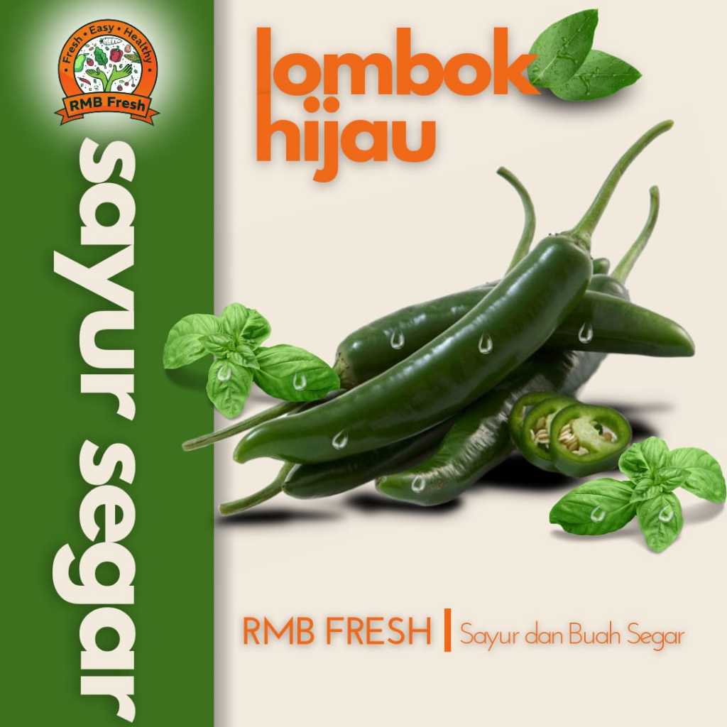 

Lombok Hijau / 500 gr