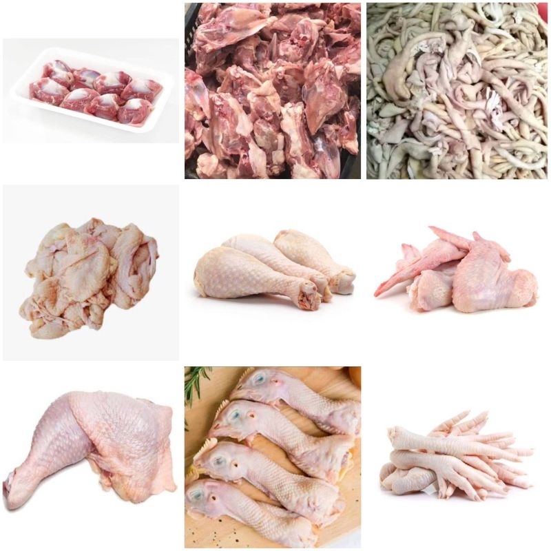 

aneka potongan ayam segar