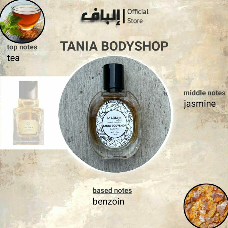 Tania bodyshop Parfum wanita MARIAM parfum albafstore