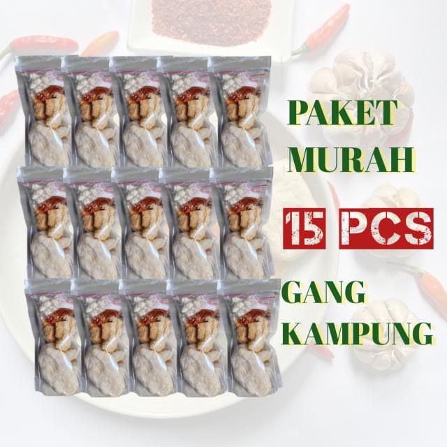 

Cuanki Paket Murah 15pcs Gangkampung