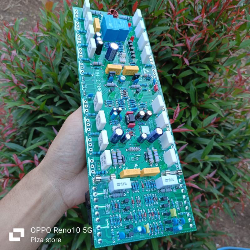 Kit driver Class H type HH10000 3U 30cm tenaga Badak by bandar power pcb double layer driver Class H