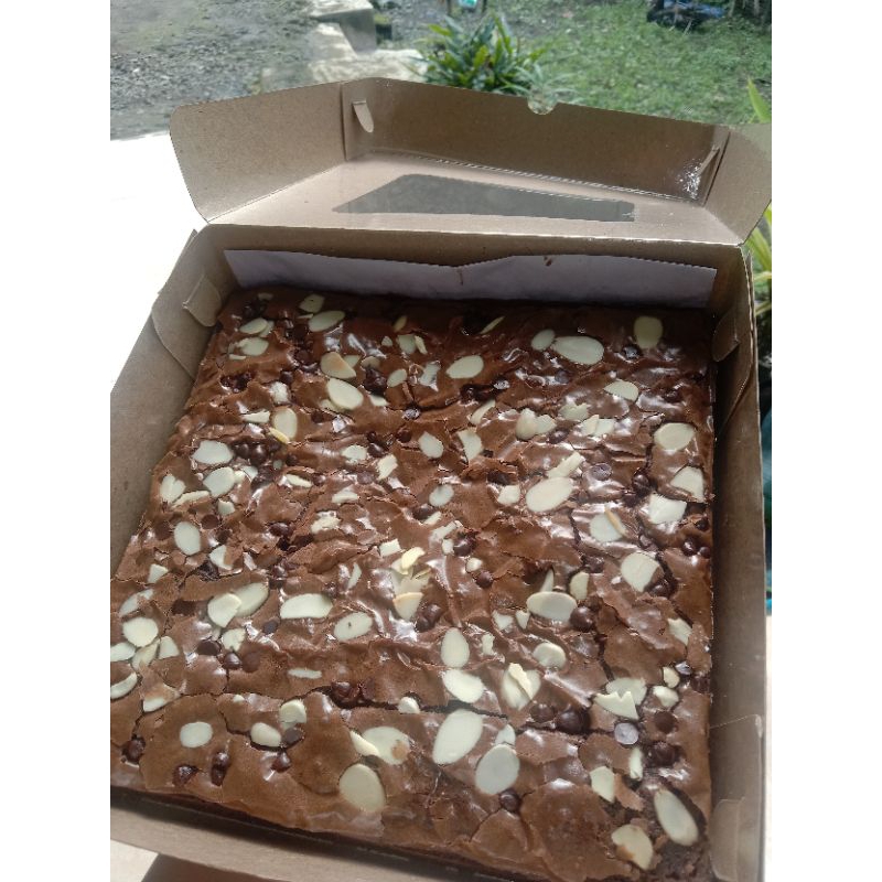 

Fudgy brownies ukuran 20x20