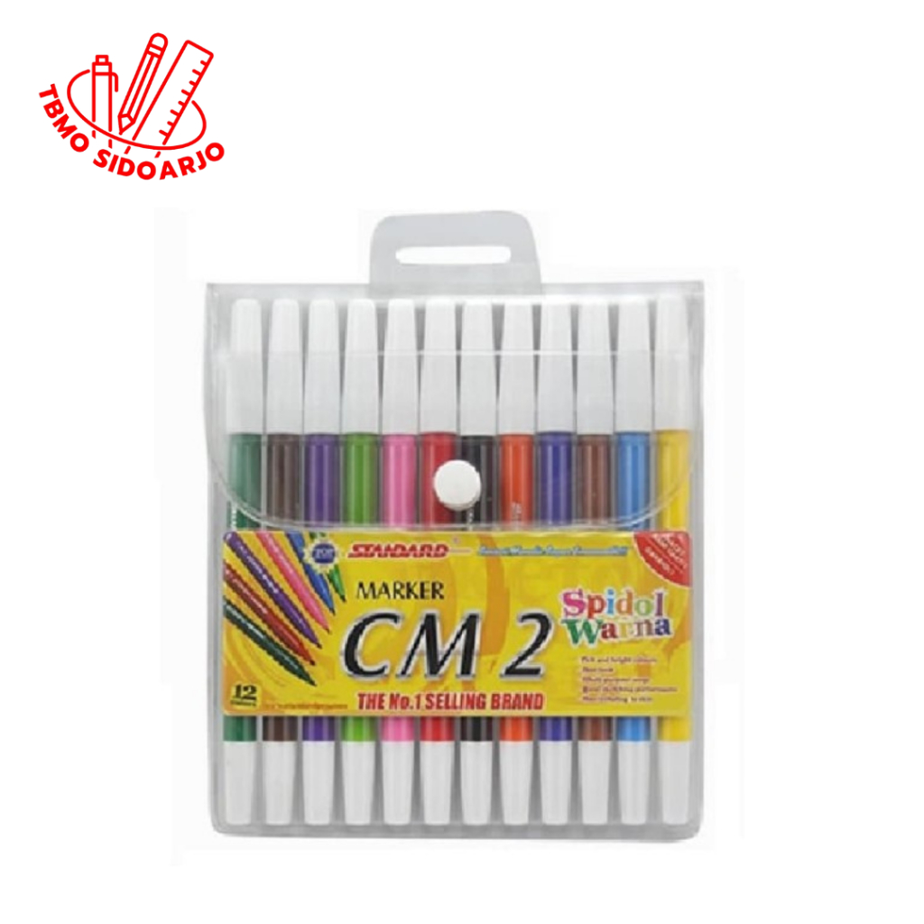 

TBMO Child Marker 12 Warna / Spidol Warna Kecil Standard