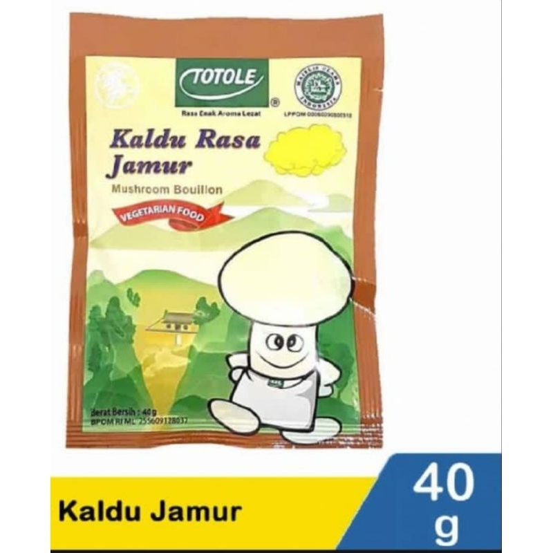 

TOTOLE KALDU RASA JAMUR 40gr