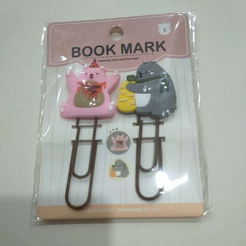 

Book mark/paper clip lucu