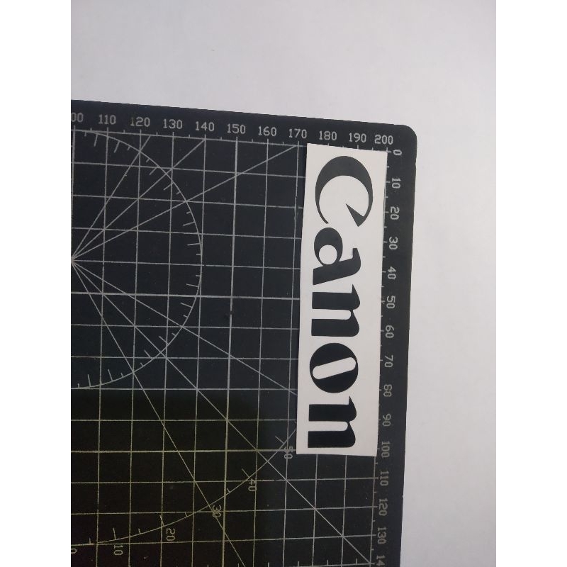 

cutting stiker canon