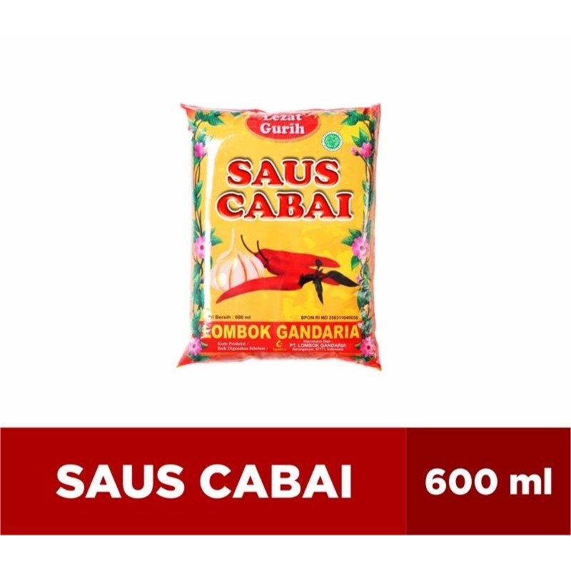 

saus cabai gandaria