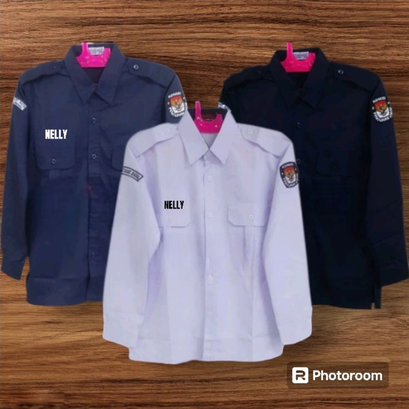 Baju KPU Kemeja KPU Lengan Panjang